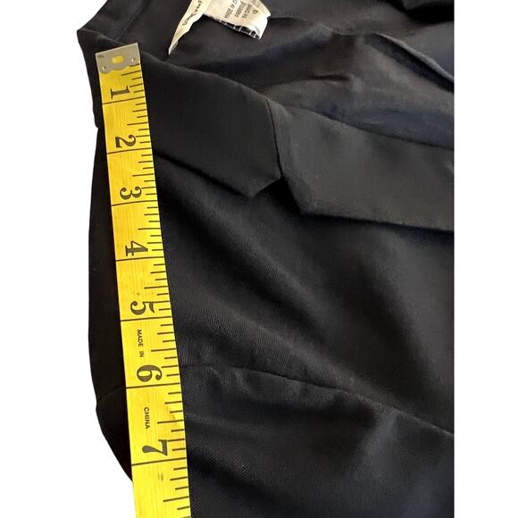 Diane von Furstenberg Blazer Jacket Women Size 12 Black Two Button Business Coat - Picture 10 of 16